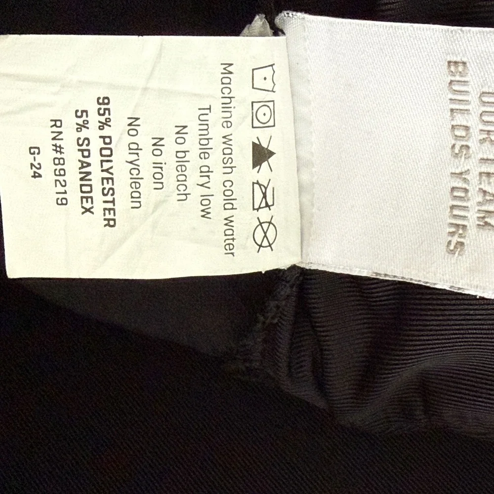 Champro Mens Adult Medium Black Integrated Padded Football Pants G-24 With Pads